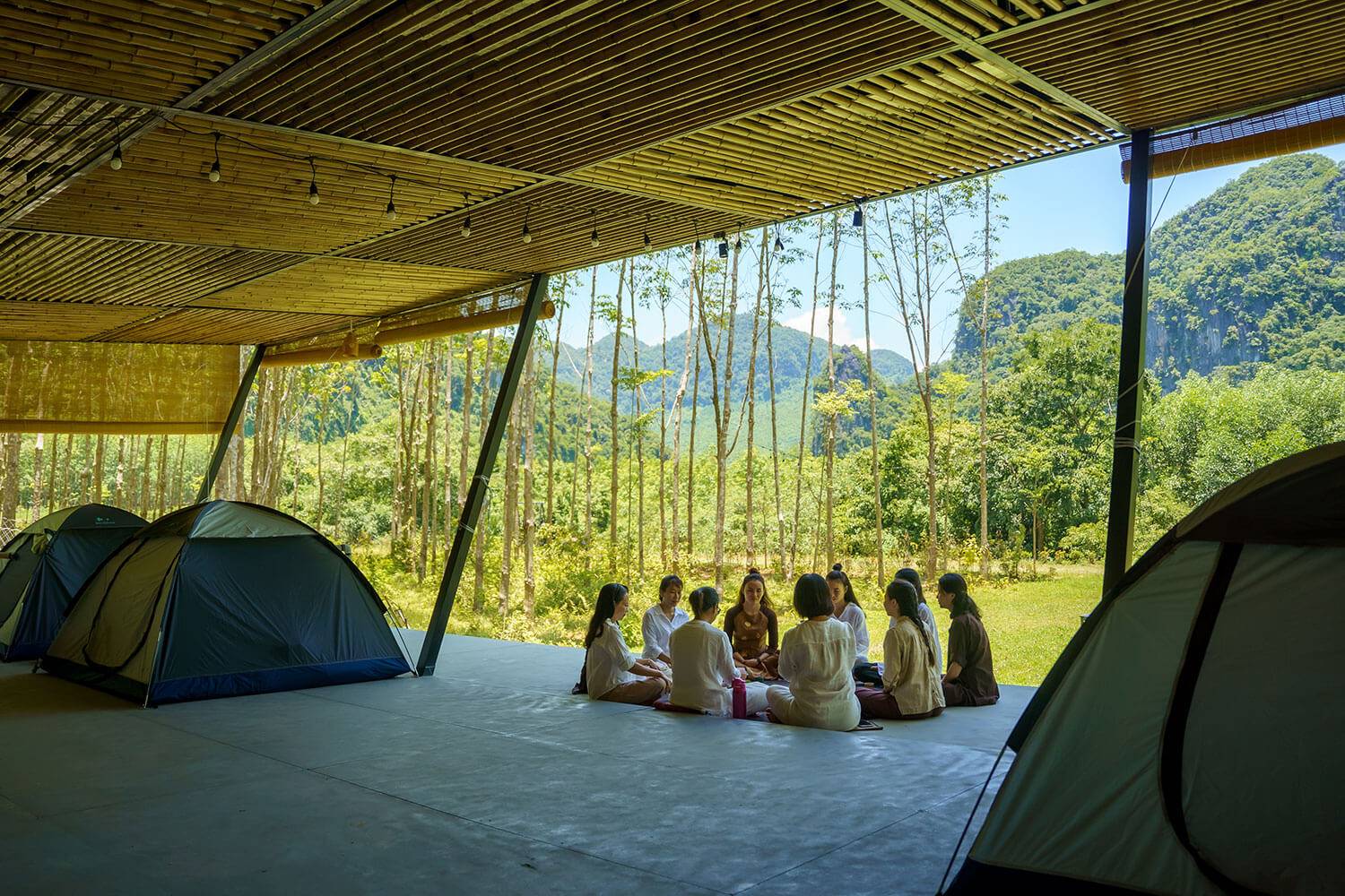 Blue Diamond Retreat có thiết kế thân thiện với thiên nhiên, cảnh quan hùng vĩ, rất lý tưởng cho du lịch Wellness - chăm sóc sức khỏe