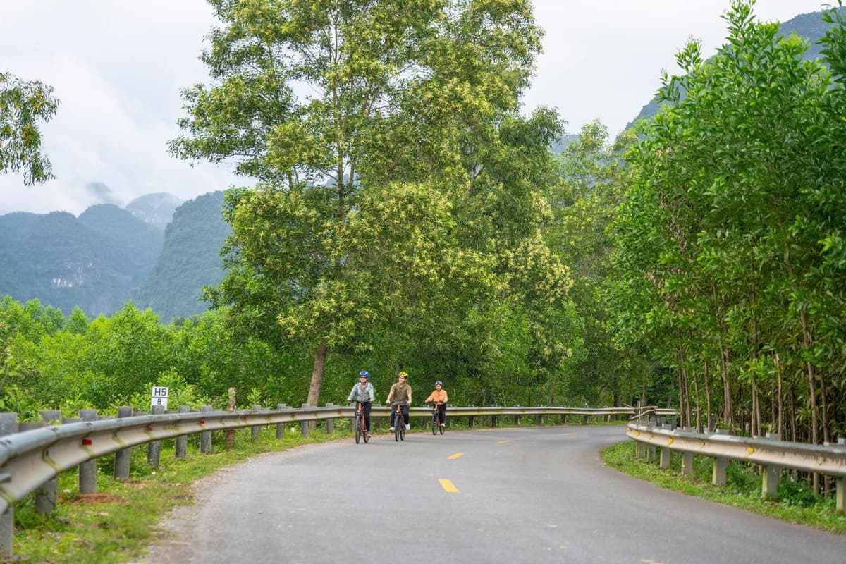 Travelers can cycle around Phong Nha on a self-guided day trip or book a tour